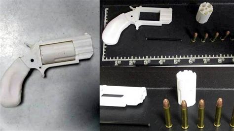 Passenger Caught With Loaded 3d Printed Gun In Carry On Luggage