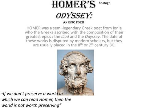 Why Is The Odyssey An Epic Poem The Iliad And The Odyssey 2019 02 03