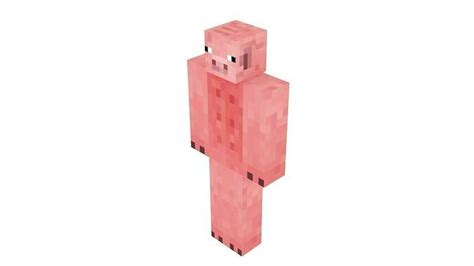 3d Model Minecraft Pigman Vr Ar Low Poly Cgtrader