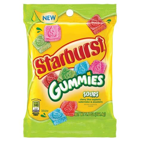 Starburst Gummies Sours 58 Oz Icgs