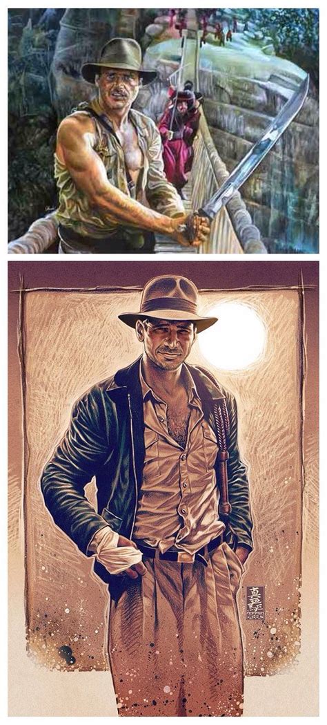 Indiana Jones. | Indiana jones, Illustration art, Concept art