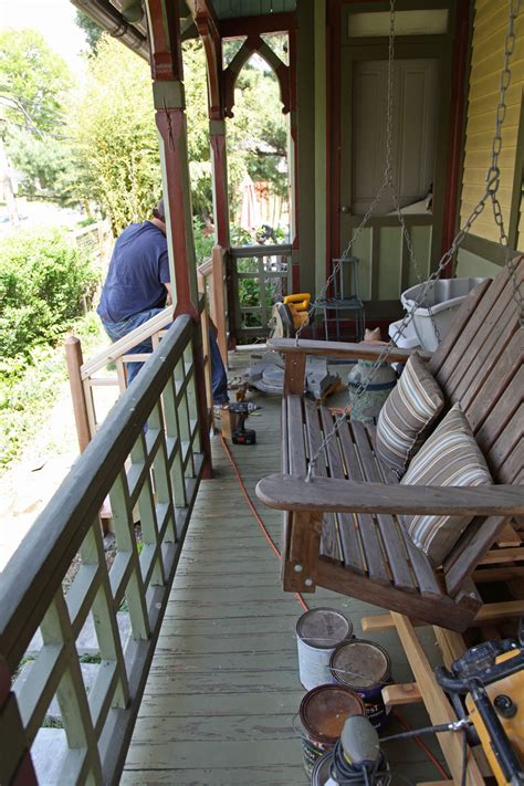 Maybe you would like to learn more about one of these? Front Porch Progress, The Back Fence & Porch Floor Paint ...