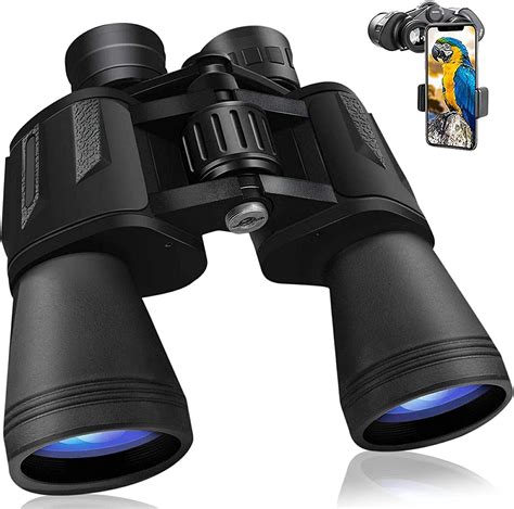 20x50 High Power Binoculars For Adults Hd Professional Waterproof Binoculars Bak4 Prism Long