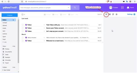 Where Is The Contacts Icon In Yahoo Mail Explained