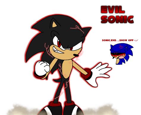 What If Evil Sonic By Jack Hedgehog On Deviantart