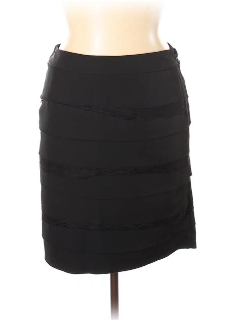 Dressbarn Women Black Formal Skirt 14 Ebay