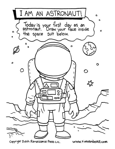 Free Printable Astronaut Worksheets Printable Templates