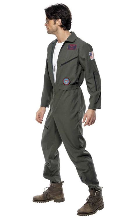 Find Chrismas T Smiffys Mens Top Gun Costume At Low Prices With High