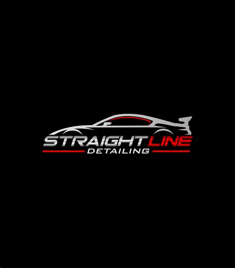 This Is A New Straight Line Detailing Car Logo Designi Will Design