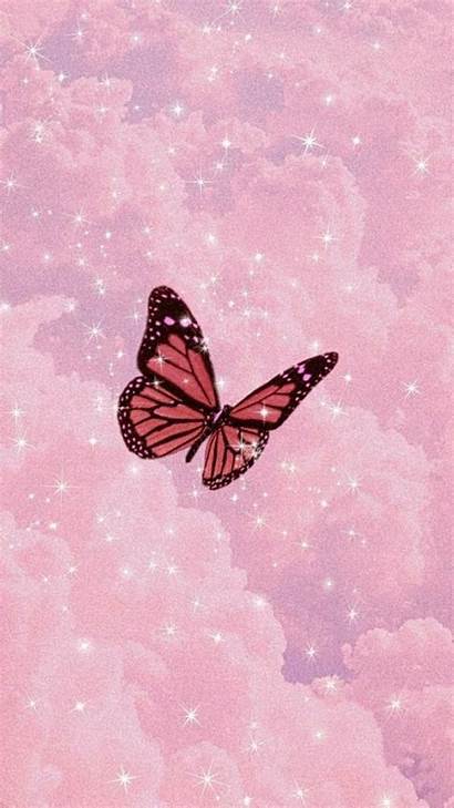 Aesthetic Butterfly Iphone Wallpapers Backgrounds Angels Clouds