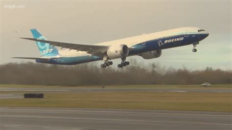 Boeings New 777x Jet Takes Off For Its First Test Flight
