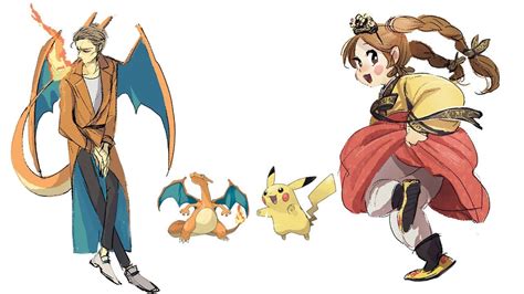 Images Of Drawings Of Pokemon As Humans