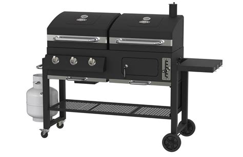revoace dual fuel gas charcoal combo grill black with stainless walmart vlr eng br