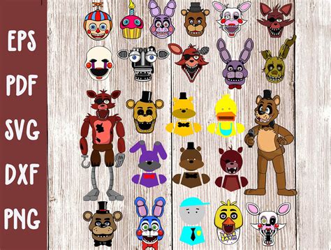 Five Nights At Freddy S Svg File
