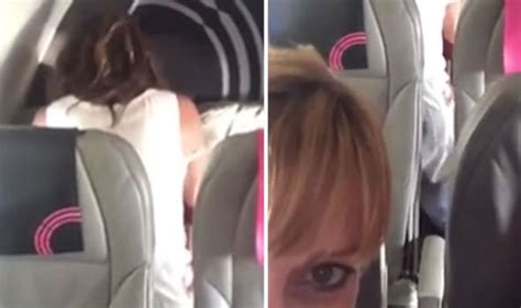 mile high club husband and wife share video of couple having sex on holiday flight world