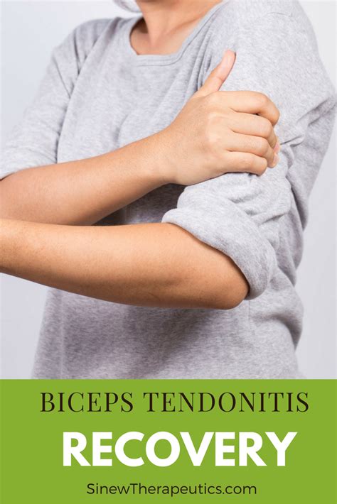 Biceps Tendonitis Recovery During The Acute Stage It Is Very
