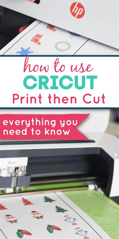 How Use The Cricut Print Then Cut With Your Cricut Design Space My List