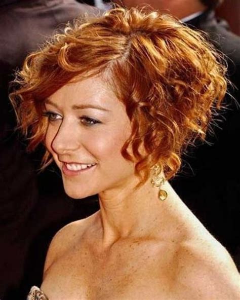 Short Curly Asymmetrical Bob Haircut For Fine Hair In 2020 Page 3 Of 9