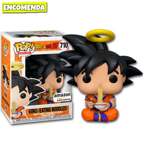 Dragon ball z è da tempo una delle più richieste dai fan, è stata pubblicata in due fasi ed è composta da dodici personaggi della famosa serie. Funko Pop! Dragon Ball Z - Goku (Comendo macarrão) #710 ...