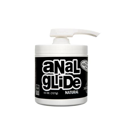 Anal Glide Natural Lubricant 4 5oz Pump