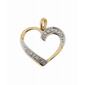 Pendentif Coeur Bijoux En Or Ou En Argent Pour Femme