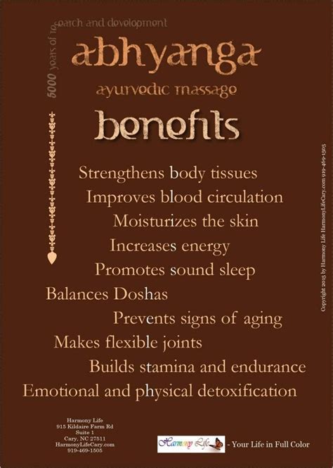 Abhyanga Massage Benefits Massage Therapy Business Ayurvedic Massage