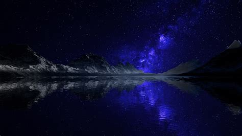 Blue Milky Way Reflected Backiee