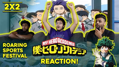 My Hero Academia 2x2 Roaring Sports Festival Reaction Redirect