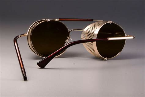 Steampunk Sunglasses Metal Side Shield Men Women Brand Designer Retro Vintage Men S Accessories