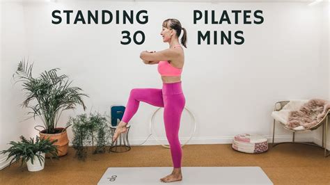 Standing Workout To Tone Thighs Glutes And Core 30 Minute Pilates
