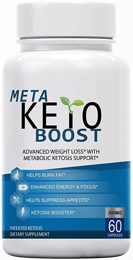 Meta Keto Boost Weight Loss Metabolic Ketosis Support 60 Capsules