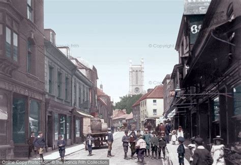 Andover High Street 1901 From Francis Frith Hampshire England