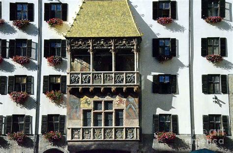 Golden Roof In Innsbruck By Elzbieta Fazel