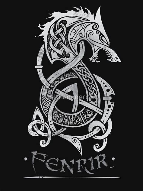 Eternal love—the adventure of love and friendship. 'Fenrir: The Monster Wolf of Norse Mythology (Gray ...