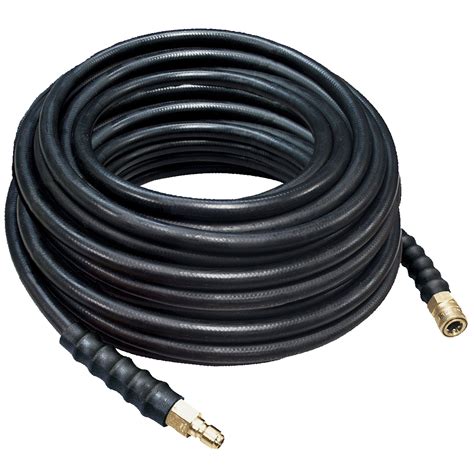 Universal By Apache 10085574 50 Rubber Qd Pressure Washer Hose
