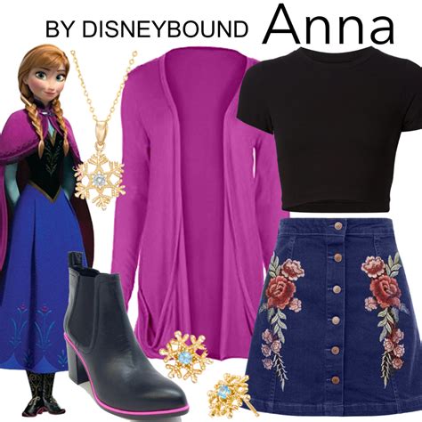 disneybound anna disney bound outfits casual disney inspired fashion disney themed outfits