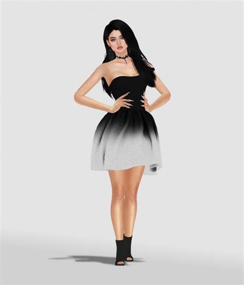 Brunna Dress At Redheadsims Sims 4 Updates