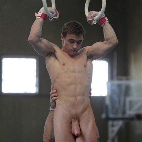 Nude Male Gymnast Body