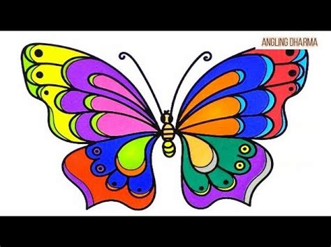 Gambar henna kupu kupu kecil. Sketsa Mewarnai Kolase Gambar Kupu Kupu - Contoh Sketsa Gambar