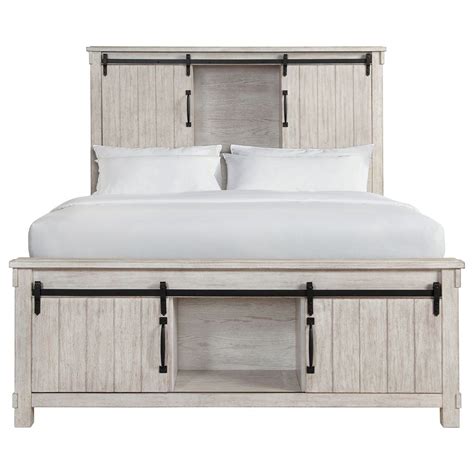 Vfm Basics Scott Modern Farmhouse Queen Bed With Storage Virginia