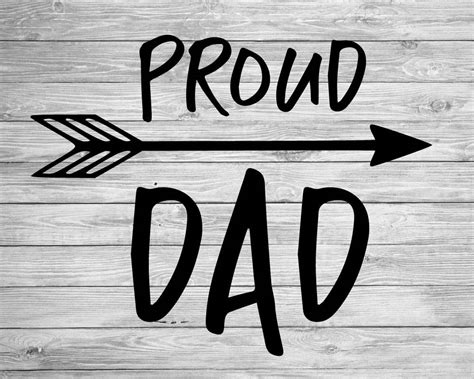 Proud Dad Customizable Digital Download Free Commercial Etsy