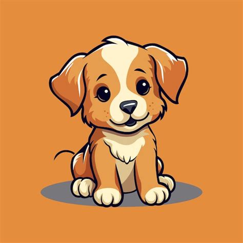 Premium Vector Free Vector Cute Dog Illustration