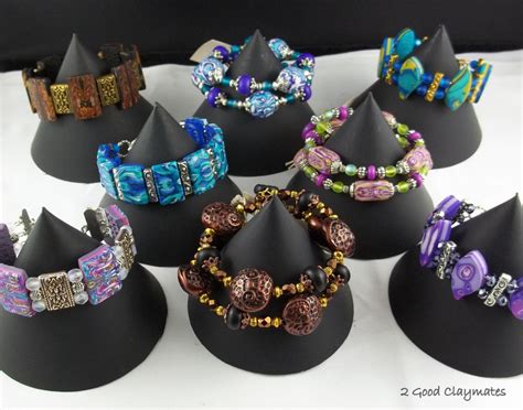 Buy jewellery display bracelets and get the best deals at the lowest prices on ebay! 2 Good Claymates: Easy to Make Bracelet Display Stands