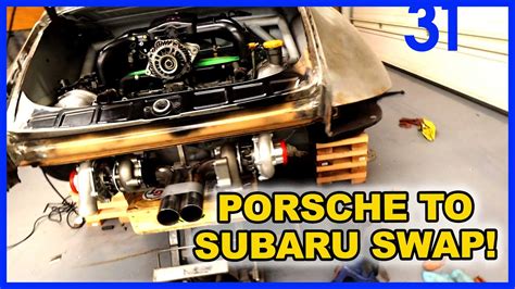 Stripping The Subaru Ez30 R Turbo Flat 6 For My Porsche 911 Engine Swap