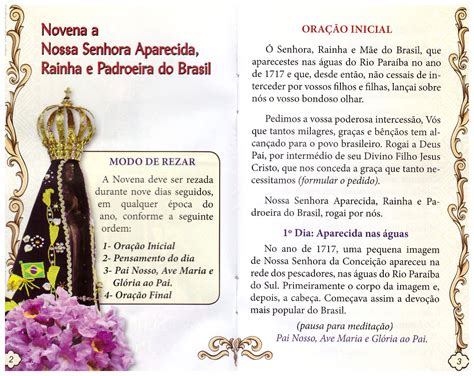 blog do paredinha novena a nossa senhora aparecida rainha e padroeira do brasil