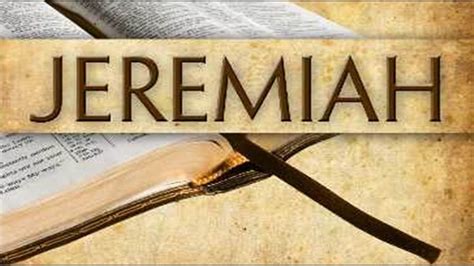 33 Bible 1 Year Jeremiah And Lamentations Youtube