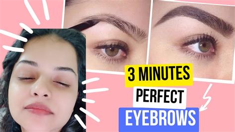 Easy Brows Beginners Eyebrow Tutorial Perfect Eyebrows In 3 Minutes