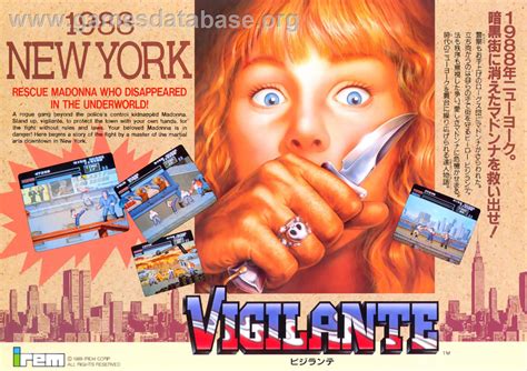 Vigilante Sega Master System Games Database