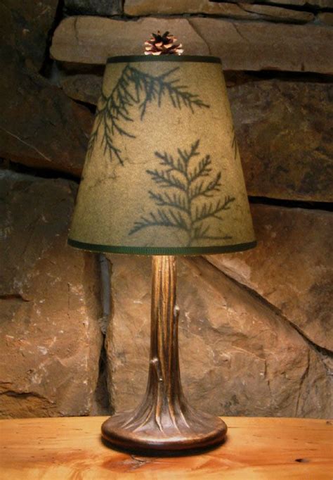 The right lamp shade can make a lamp meld perfectly with your home's style or become a. These beautiful lamps are handmade in the Adirondacks by ...