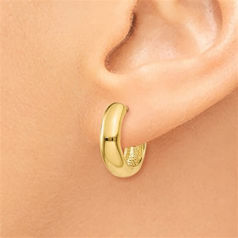 Buy 14k Solid Gold Huggie Earrings Apmex